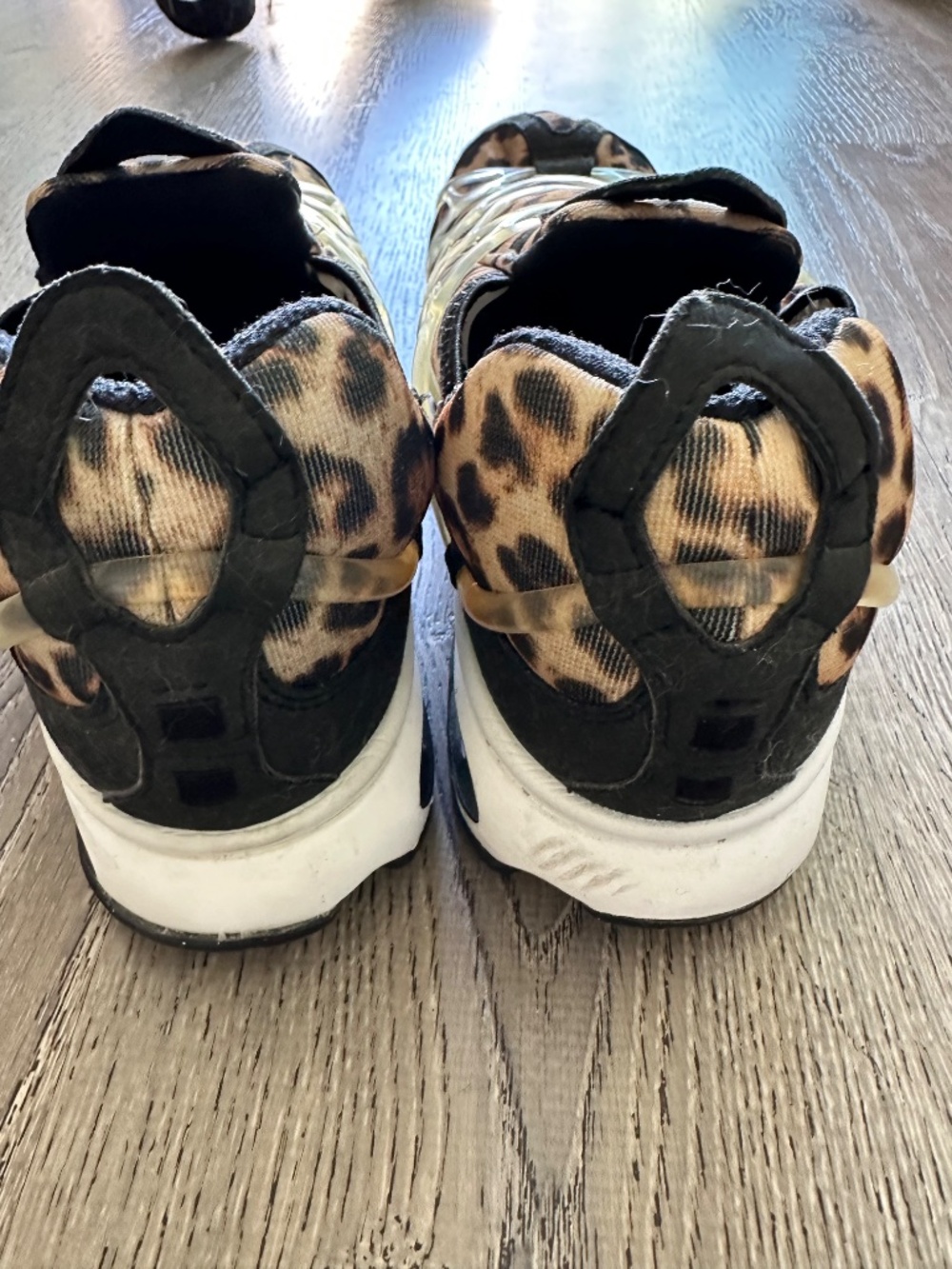 Nike Air Kukini SE Leopard slip-ons. NWOT. - Picture 6 of 9